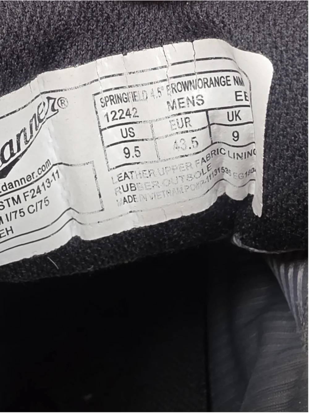 Danner pre owned